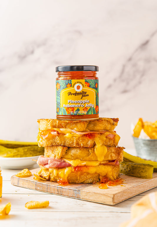 A Properly Sweet and Hot Grilled Ham and Cheese