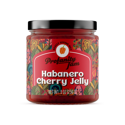 Cherry Habanero Jam 9 oz jar
