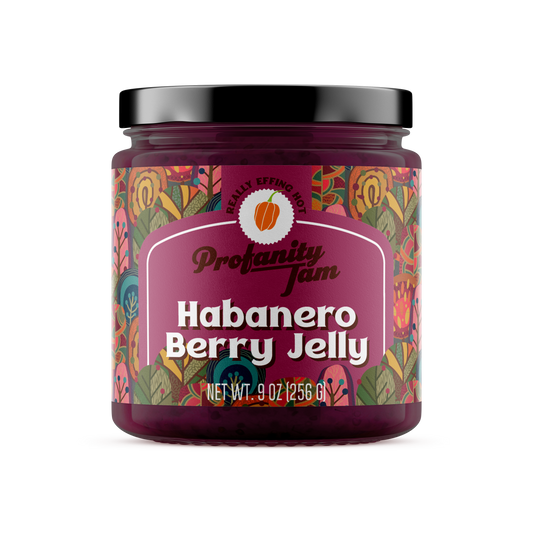 Berry Habanero Jam 9 oz jar