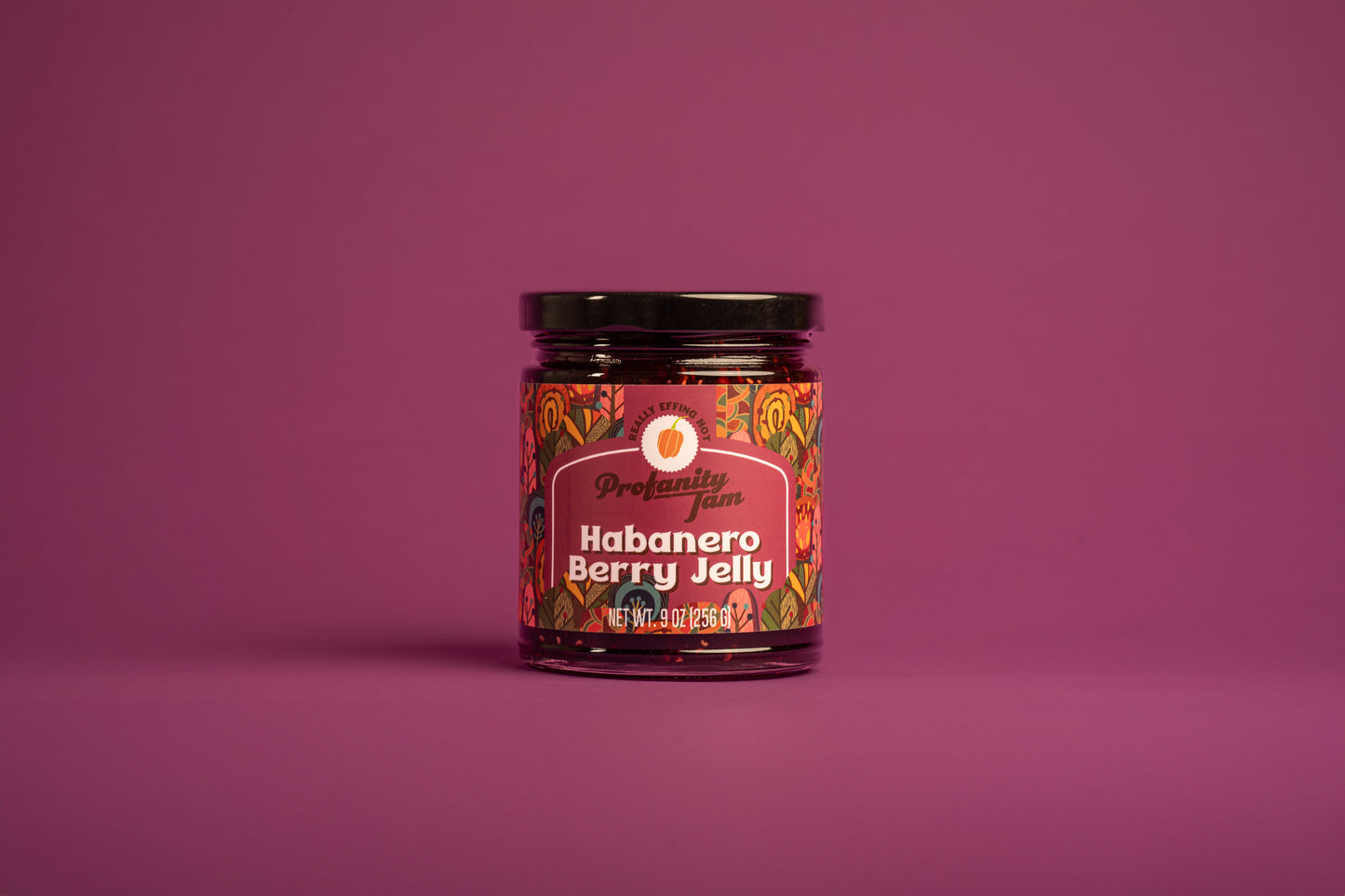 Habanero Berry Jam 9 oz jar