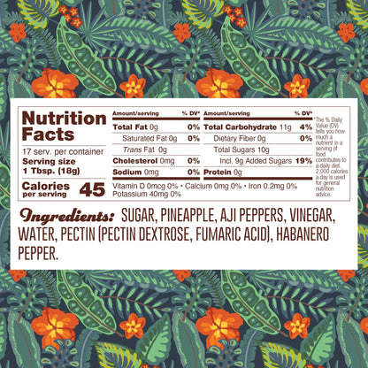 Pineapple Habanero Jam 9 oz jar